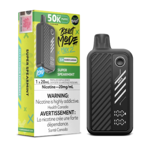 AzHB3lzg.png Super Spearmint Flavour Beast Mode Max 2 - Disposable 50K
