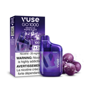 F1-SensoryVisual-1K-GrapeIce-pack.png Grape Ice Vuse GO 1000 - Disposable Vape