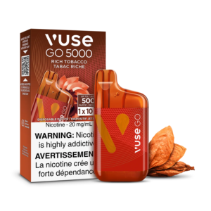 F1-SensoryVisual-5K-RichTobacco-pack_abec5cba-1eeb-44bb-8d29-a1c2c1656282.png Rich Tobacco Vuse GO 5000 - Disposable Vape