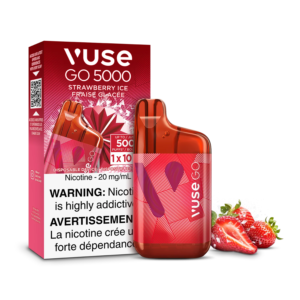 F1-SensoryVisual-5K-StrawberryIce-pack_93a82412-133b-4420-91e7-c207ed2404a6.png Strawberry Ice Vuse GO 5000 - Disposable Vape