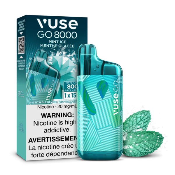 Mint Ice Vuse GO 8000 - Disposable Vape