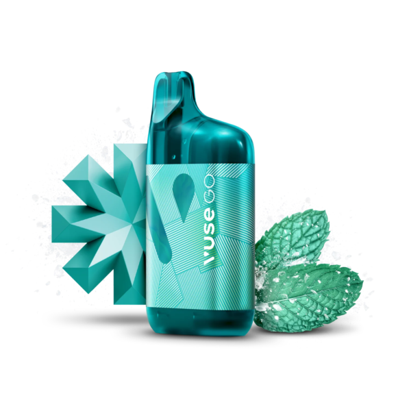 F2-SensoryVisual-5K-MintIce-Origami_264b98b5-dd3b-4276-9ed6-3a16f91d5c34.png Mint Ice Vuse GO 5000 - Disposable Vape