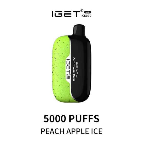 Iget Moon 5000 Puffs Peach