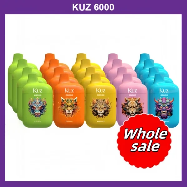 kuz-20-pack-2.webp KUZ C6000 PUFFS Wholesale 10pack